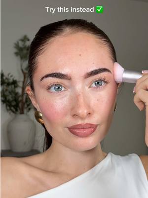 Blush hack placement 🎀💞🌸  #grwm #makeup #blushplacement #blushhack 