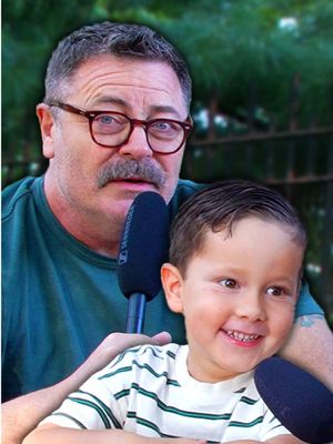 Mustache gang rise up🥸 Super special episode with the wonderful Nick Offerman in celebration of his new book “Little Woodchucks” out now!! 