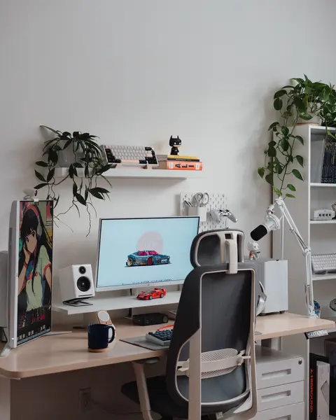 #desksetup#pcsetup #GamingSetup #homeoffice #officedecor 