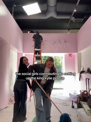 getting ready for you guys 🤗🩵 come see us tomorrow at 10am on 8626 melrose ave! 