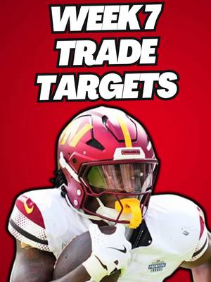 Week 7 Trade Targets you NEED to Buy ASAP #fantasyfootball #nfl #fyp #nflfantasy #foryou #nflfootball #fantasytradetargets #nflfantasyfootball