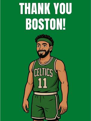 Thank you for everything @Boston Celtics 