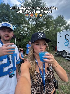 Kansas City was LIT!!! Not having to worry about bringing drinks and food to the tailgate is a game changer-check out @Truefan Travel !  #nfl #tailgate #detroitlions #its2easy 