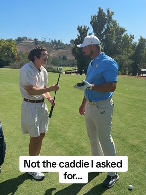 This was not on my bingo card @Jay Renshaw #golf #fyp 
