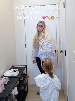Now we have a 3 day weekend 🙂‍↕️ thankfully these mornings have gotten so much easier 😂 #MomsofTikTok #momlife #school #morning #backtoschool 