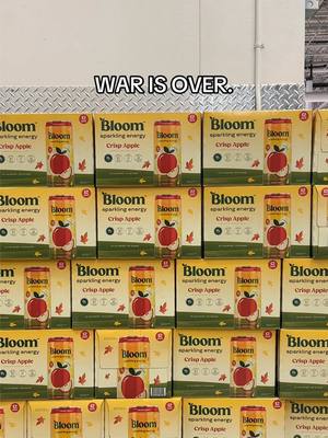 Our Crisp Apple Sparkling Energy 12-pack is finally available at @Sam’s Club!!! 🍎🙏#bloom #crispapplesparklingenergy #fyp #samsclub 