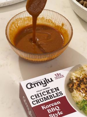 Our Korean BBQ Chicken Crumbles are the perfect way to add extra flavor and protein into every meal! Try it out and let us know what you think. Available at Whole Foods!