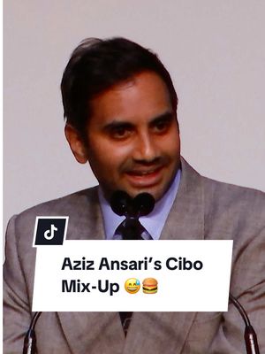 “If you have the right people with you and you’re determined, you will make it to the right Cibo.” 😅 Aziz Ansari recalled his Cibo mix-up before the #TIFF50 World Premiere of GOOD FORTUNE and how it connects to filmmaking 🎬🍔 Watch the full Q&A on our YouTube channel. #goodfortune #keanureeves #sethrogen #newmovie 