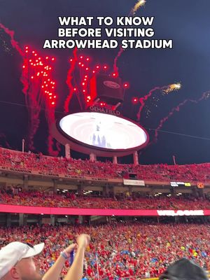 What to know before going to Arrowhead! #stadium #arrowheadstadium #kansascitychiefs #nfl #tipsandtricks 