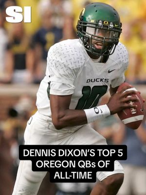 Dennis Dixon’s top 5 Oregon QBs of all-time!  #cfb #CollegeFootball #football 