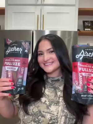 If you’re CEO of carpool, snack time, and chaos control in your house, you need quality on-the-go protein like our Prime Rib and Classic Beef Sticks. Available at @target and @Albertsons nationwide, or go to the link in bio to find them near you!🥩😋 #archerjerky #sticktoreal