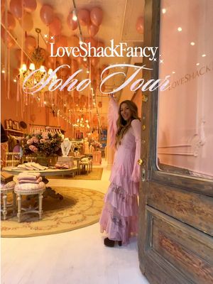 WELCOME TO LSF SOHO! 💕 Consider this your first official look at our dreamiest & biggest store yet!! 👀💅 #loveshackfancysoho #sohonyc #storeopening #loveshackfancy #housetour 