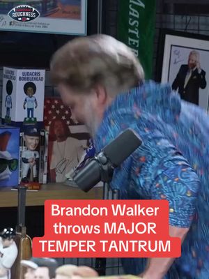 @Brandon F Walker threw a hissy fit reminiscent of a toddler because @Kayce Smith put Nebraska on upset alert before he could #minnesota #nebraska #CollegeFootball 