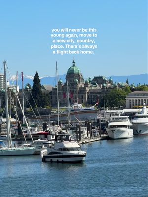 One way ticket to Canada was the best thing I ever did 🇨🇦❤️ #canada #canadatok #beautifulbc #britishcolumbia #vancouver #vanisle #yyj #yvr #vancouverislandbc #victoria #victoriabc #bc #movedabroad #solotravel #galswhotravel #travelguide 