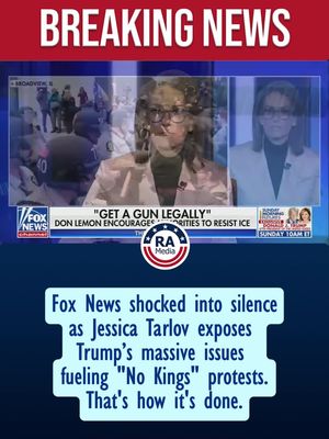 Fox News shocked into silence as Jessica Tarlov schools them on Trump's massive issues fueling No Kings Day.