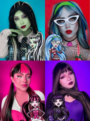 Maquillaje de monster high✨ you give me the chills 