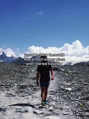 It’s a big world but not that big. I love to travel and see new places. Where have you been recently? #travel #Hiking #scenicview #traveltok #hiker 