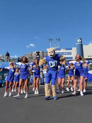 ready for tomorrow #cosmo #byu #bignoonkickoff @Big Noon Kickoff @byucougarettes 