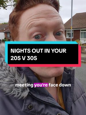 Some thoughts as I walk and walk about how NIGHTS OUT were in my 20s compared to my 30s. I like to be in bed nowadays by 9pm whereas in my 20s i would only just be starting. How about you?  #funny #relatable #nostalgia #20 #30 