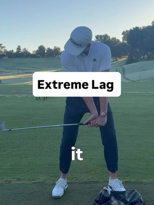 Stop scooping and start creating more compression on the ball, if you are struggling with your ball striking, it could be because you’re a lease in the club early, causing the scoop. This drill works on an extreme level of wrist set, you will need this much when you hit a golf ball, but it’s a good place to train. 