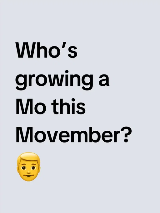 We are the leading charity changing the face of men’s health. We know what works for men – and what doesn’t. Find out more about how growing a moustache can save lives, and sign up at Movember.com