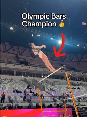Her routine gave me chills 😳 (Kaylia Neymour 🇩🇿) #gymnastics #gymnast #olympics #olympic #sports   
