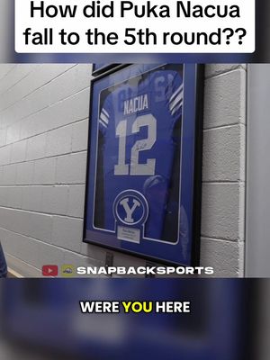 But did he think Puka would be the best WR in the NFL? #football 
