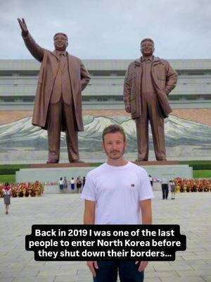 Imagine you’re one of the last outsiders to be allowed into North Korea for over 5 years  I left feeling very confused, questioning everything and feeling like I was transported 50 years in the past. But the impression the people left on me was one I’ll never forget . . . #northkorea #pyongyang #dprk 