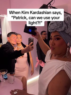 Lights, KIM, ACTION! #kimkardashian #patrickstarrr 