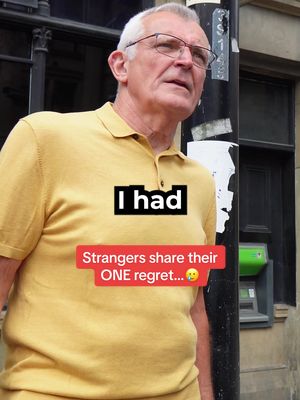 What is one thing you wish you did?