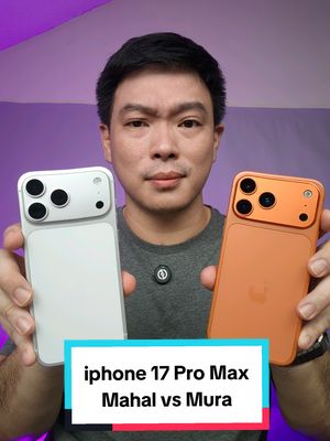 this is my annual awareness video to warn users how to avoid the fake ones from the original ones. i am NOT promoting the fake ones fyi baka ma take down video ko. takot ko lang baka mabentahan kayo ng fake at the price of orig. ingat maraming scammers. #gadgetsidekick #iphone17promax 