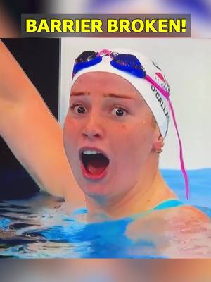History. Made.  Mollie O’Callaghan just did what no woman has ever done before — breaking the 1:50 barrier in the 200m freestyle (short course) with a jaw-dropping 1:49.77 world record. Out fast from the start, the reigning Olympic 200m freestyle champion set the tone early with a blistering 25.70 opening 50. But it was her final lap — powered by one of the best kicks we’ve ever seen — that sealed her place in history. Mollie closed in 27.88, surging home to crush Siobhan Haughey’s world record by over half a second. Australia’s golden girl keeps rewriting what’s possible. The first woman ever under 1:50. The standard just changed. • • • #MollieOCallaghan #WorldRecord #Swimming #200Free #HistoryMade      