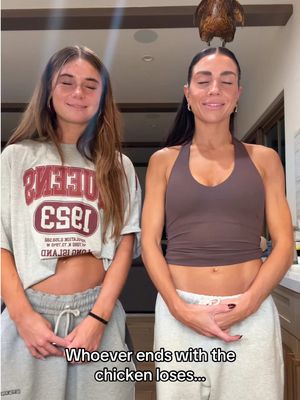 I have no idea how we didn’t hit heads LOL 🐓 @hailey  #fyp #viral #trending 
