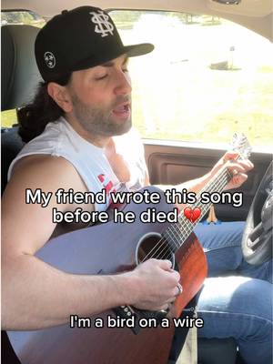 ‘Bird On A Wire’ 🎶 Sharing this song in honor of my friend Chad Sellers, who passed away in 2023. His version is up on all streaming services and is a beautiful tribute to his time down here with us 🙏🏼 