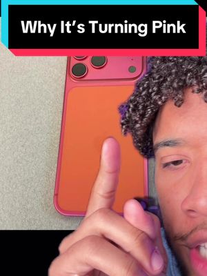 We know why IPhones are turning pink!! #carterpcs #Tech #techtok #iphone17promax #iphone17 