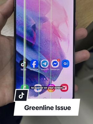 Samsung Greenline Issue Explained! #samsung #samsungtips #androidtips #fyp #techtok 