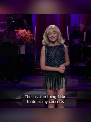 You're under arrest 👀 #SNL #SabrinaCarpenter