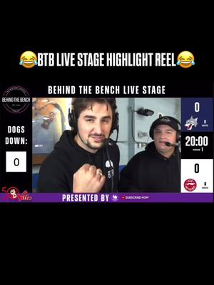 Mayhem at the BTB Live Stage Friday night😂 Here is Part 1 of our highlights from the stream, check our page tomorrow for Part 2, absolutely electric⚡️ Let us know what you’d like to see on stream! ⬇️ #fyp #foryou #foryoupage #sudburywolves #ohl 