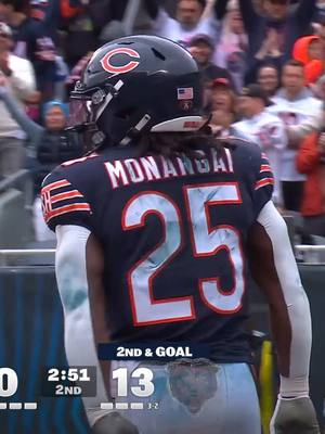 First career @NFL TD for @5 🔥🔥 #NFLKnights #KyleMonangai #NFL #chicagobears 