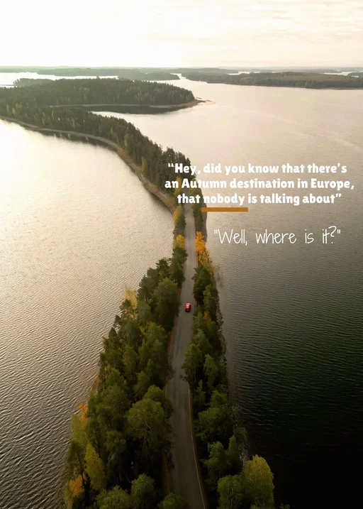 We’ve just spent 4 days in Finland’s Lake Saimaa. If you’re searching for a quiet retreat into nature this autumn, then this place is your answer!  Tucked away in the eastern corner of the country, this region is well and truly a nature lovers paradise.  From exploring remote national parks (where we saw no one else, might we add) to staying in a cosy cabin on the water, this region has so many reasons to be on your Europe bucket list 🫶🏼 HOW TO GET HERE  🛬 🚘 Fly into Helsinki and either rent a car and drive 4 hours to the Lake Saimaa region. Or you could catch a domestic flight from Helsinki into Savonlinna and then pick up a car there instead.  PLACES NOT TO MISS  🌲 Linnansaari National Park  🛶 Kolovesi National Park  🪵 Oravi Village and a stay at Kanava Resort 🍂 Savonlinna & Varkaus for history  HOW LONG TO SPEND HERE  📆 A minimum of 4 days to enjoy yourself and account for travel times. But you could definitely spend longer, perhaps one week to not feel rushed.  📍@Visit Lake Saimaa  Have you heard of this area?  #lakesaimaa #finlandtravel #finland #underrateddestinations #fyp #travelguide 