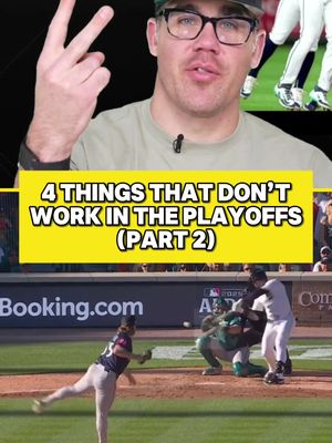 Part 2. Things that don't work in the playoffs 👀⚾ #MLB #baseball #playoffs
