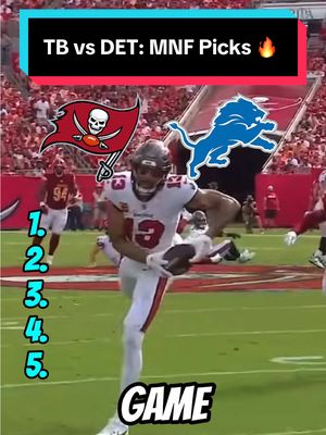 Lions vs Buccaneers Picks 🚨  Buccaneers vs Lions Picks Bucs vs Lions Picks Baker Mayfield Amon RA St Brown Jared Goff Jahmyr Gibbs Mike Evans Emeka Egbuka