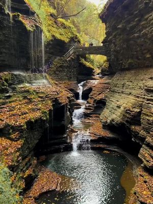 My soul comes alive when the leaves change 🍁🍂 #fingerlakes #watkinsglen #watkinsglenstatepark #upstateny 