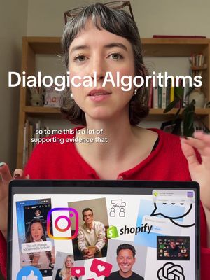 The dialogue begins! (Soon…I think). #algorithms #socialmediamanager #socialmediamarketing #instagram #futureoftech 