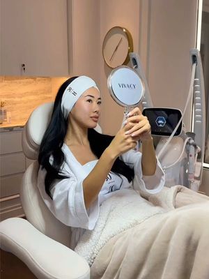 honestly my skin looks insane, 6 pain free facial lasers @30Hazelton yorkville 🩷 #skincare #facial #acnetreatment #facial #skincaretips 