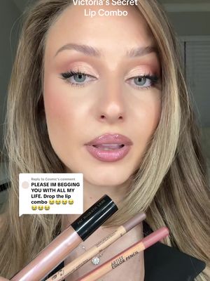 Replying to @Cosmic It’s worth the hype! 😅😍 All the glittery shades look similar, though!  @MakeUpForEverUSA Artist Color Pencil Endless Cacao & Wherever Walnut  @Pat McGrath Labs Lip Gloss Earth Angel  @Armani beauty Luminous Silk Blush 61  . . . . . #victoriassecretlipcombo #earthangellipgloss #patmcgrathearthangel #victoriassecretfashionshow 
