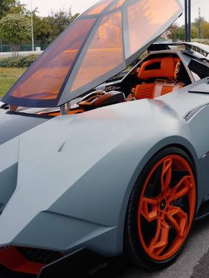 A car coming from fighter-jet inspired design, made not to be shared. This is the one-of-one Lamborghini Egoista.