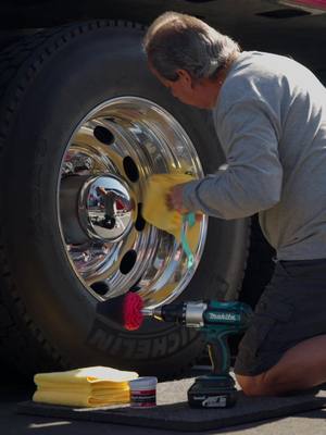 More shine in less time thanks to Mothers legendary Mag & Aluminum Polish and best-selling PowerCone 360 polishing tool. #motherspolish #diydetailing #cartok