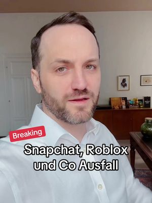 Snapchat, Roblox und Co sind ausgefallen. #1minutejura #lernenmittiktok #nachrichten 