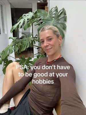 You don’t have to be good at your hobbies!! Celebrate your wins 💛🤙🏽 #hobbies #growth #Running #journey #training 